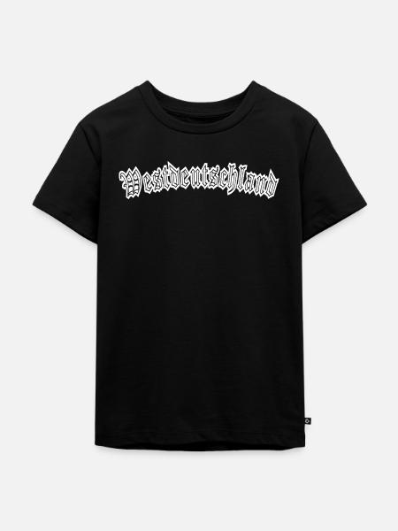 Westdeutschland - Kinder Premium Bio T-Shirt - Schwarz