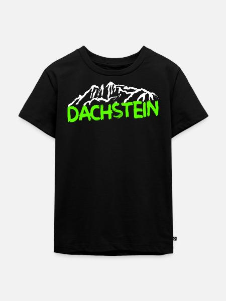 Dachstein Ramsau Souvenir Shirt - Kinder Premium Bio T-Shirt - Schwarz