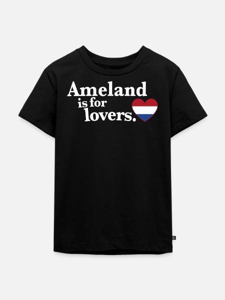 Ameland Lovers - NL II - Kinder Premium Bio T-Shirt - Schwarz