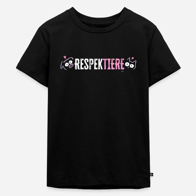 respekTIERE Schriftzug