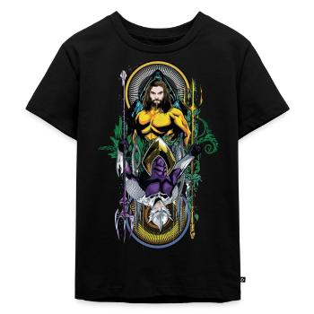 Aquaman Film Aquqman vs. Oceanmaster - T-shirt Premium bio Enfant - noir - Devant - Mikhail (115cm)