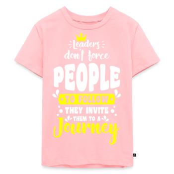 Chef Job Vorgesetzter Angestellter - Kinder Premium Bio T-Shirt - Rosa - Vorne - AI Model Kid Female (0cm)