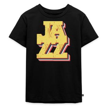 Musique Jazz Vintage - T-shirt Premium bio Enfant - noir - Devant - Mikhail (115cm)