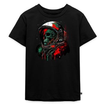 Dead spaceman - Kids Premium Organic T-Shirt - black - Front - Mikhail (115cm)