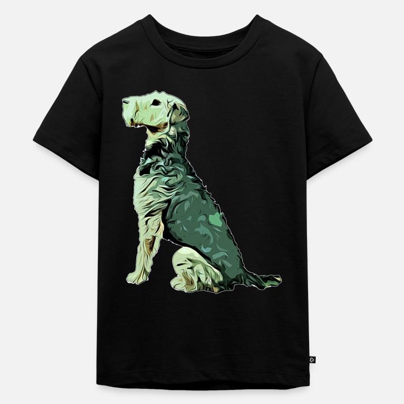 Airedale Terrier - T-shirt Premium bio Enfant - noir