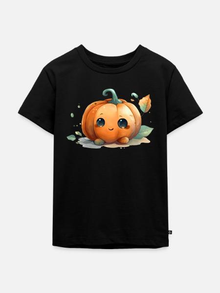 Happy Halloween Kids blank - Kinder Premium Bio T-Shirt - Schwarz