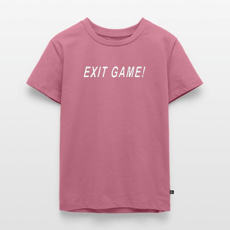 Exit Game simulation black mirror Kinder Premium Bio T-Shirt