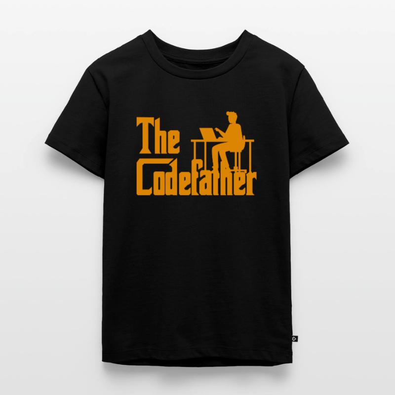 The Codefather Coding Programierer Geschenk Kinder Premium Bio T-Shirt