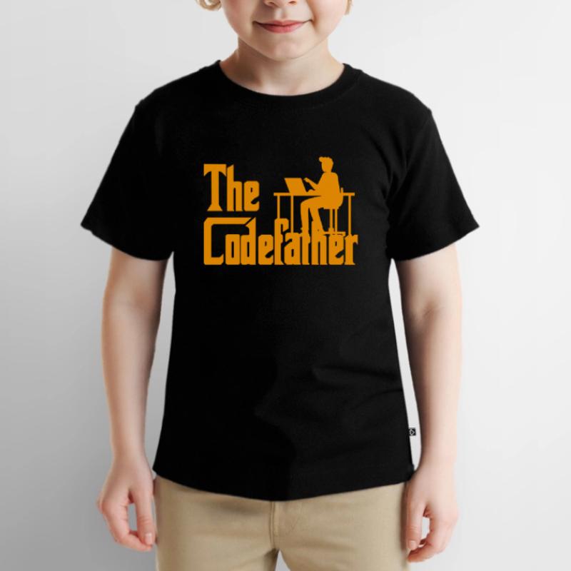 The Codefather Coding Programierer Geschenk Kinder Premium Bio T-Shirt