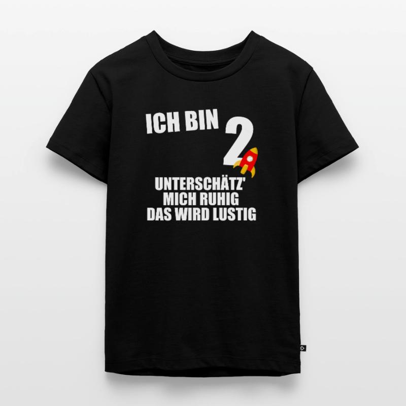 2. Geburtstag Junge Geschenk Kinder Premium Bio T-Shirt