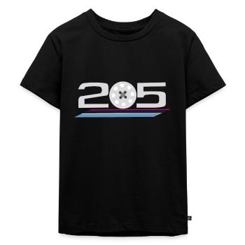 205 jante 1 9l pts - T-shirt Premium bio Enfant - noir - Devant - Mikhail (115cm)