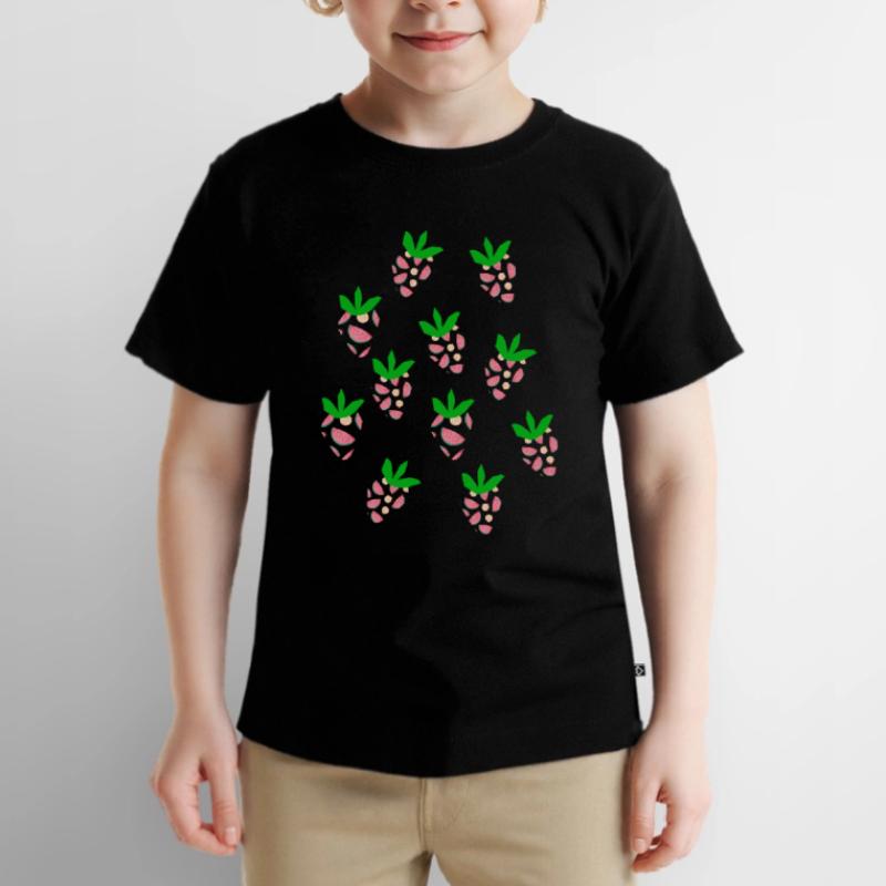 Melone oder Erdbeere? Kinder Premium Bio T-Shirt