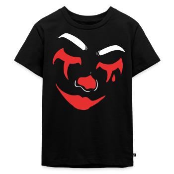 Sad Clown Entertainer Gift - Kids Premium Organic T-Shirt - black - Front - Mikhail (115cm)