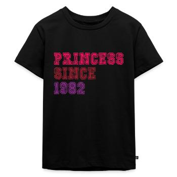 1982 Birthday Princess - Kids Premium Organic T-Shirt - black - Front - Mikhail (115cm)