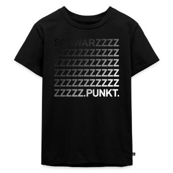 Noir. Point. Vêtements sombres - T-shirt Premium bio Enfant - noir - Devant - Mikhail (115cm)