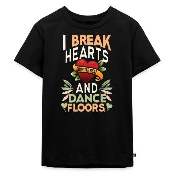 Fête - T-shirt Premium bio Enfant - noir - Devant - Mikhail (115cm)