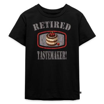 Cuisine italienne - T-shirt Premium bio Enfant - noir - Devant - Mikhail (115cm)