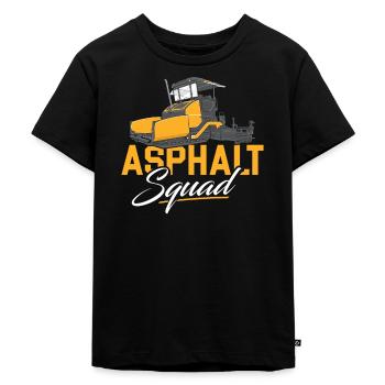 Finished squad - Kids Premium Organic T-Shirt - black - Front - Mikhail (115cm)