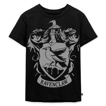 Harry Potter Ravenclaw Wappen - Kinder Premium Bio T-Shirt - Schwarz - Vorne - Mikhail (115cm)