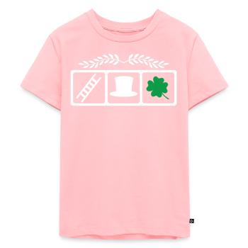 Schornsteinfeger - Kinder Premium Bio T-Shirt - Rosa - Vorne - AI Model Kid Female (0cm)