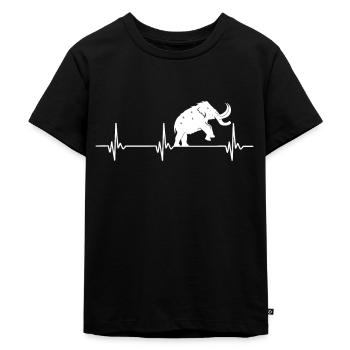 Mammut - Kinder Premium Bio T-Shirt - Schwarz - Vorne - Mikhail (115cm)