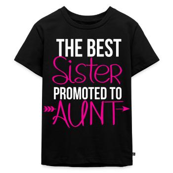 Tante - T-shirt Premium bio Enfant - noir - Devant - Mikhail (115cm)