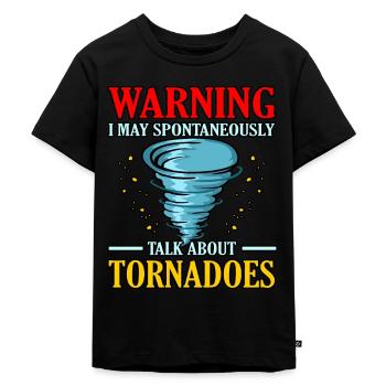 Tornade - T-shirt Premium bio Enfant - noir - Devant - Mikhail (115cm)