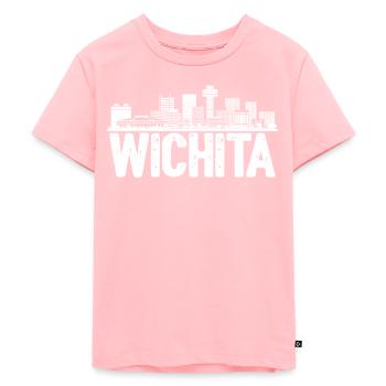 Horizon de Wichita - T-shirt Premium bio Enfant - rose - Devant - AI Model Kid Female (0cm)