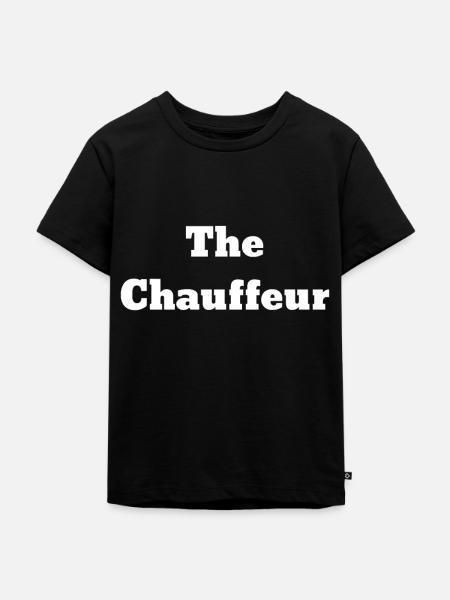 Die Chauffeurshofer Shofferchauffeur-Ehefrau - Kinder Premium Bio T-Shirt - Schwarz