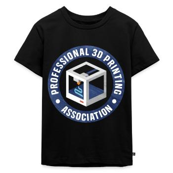3D Printing - Kids Premium Organic T-Shirt - black - Front - Mikhail (115cm)