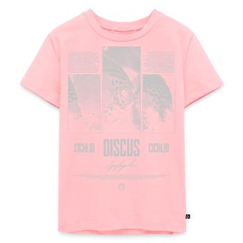Diskusfisch Buntbarsch Aquarium Fischhalter - Kinder Premium Bio T-Shirt - Rosa - Vorne - AI Model Kid Female (0cm)
