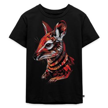 Tranquilizer Bomber - Kids Premium Organic T-Shirt - black - Front - Mikhail (115cm)