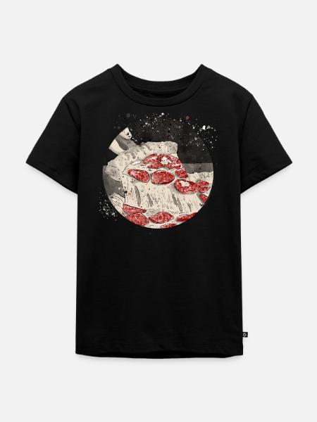 Pizza - T-shirt Premium bio Enfant - noir