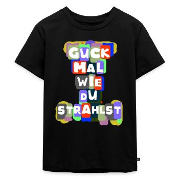 Pour l’amour et pour aimer - T-shirt Premium bio Enfant - noir - Devant - Mikhail (115cm)