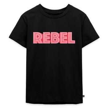 Rebelle - T-shirt Premium bio Enfant - noir - Devant - Mikhail (115cm)