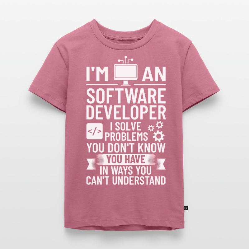 Software Development Software Developer Developer Kids Premium Organic T-Shirt