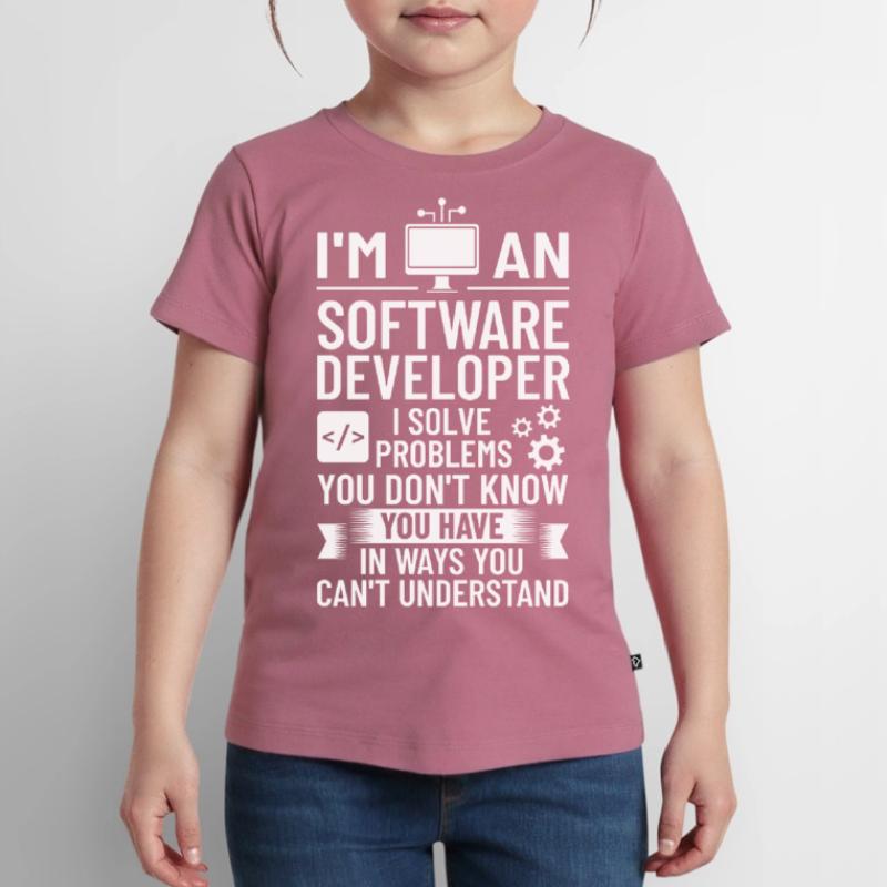 Software Development Software Developer Developer Kids Premium Organic T-Shirt