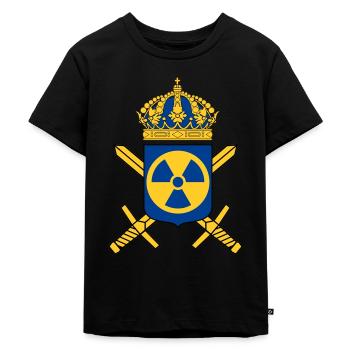 Le programme suédois d’armement nucléaire - T-shirt Premium bio Enfant - noir - Devant - Mikhail (115cm)