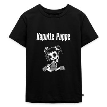 Poupée cassée poupée obscurité poupée mignonne marionnette - T-shirt Premium bio Enfant - noir - Devant - Mikhail (115cm)