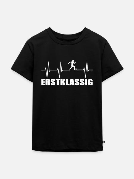 Einschulung - Kinder Premium Bio T-Shirt - Schwarz