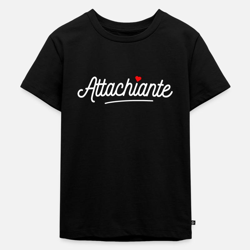 Attachiante - T-shirt Premium bio Enfant - noir