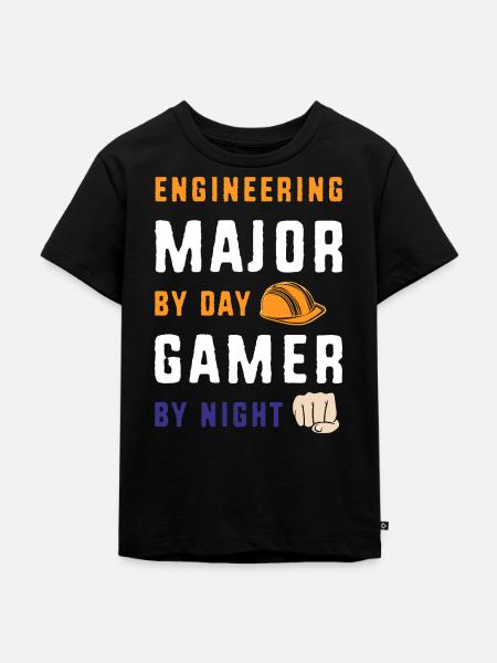 Ingenieur Student - Kinder Premium Bio T-Shirt - Schwarz