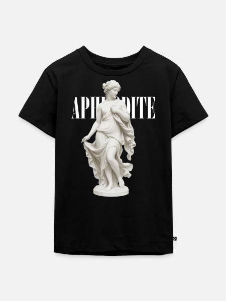 Aphrodite-Marmor - Kinder Premium Bio T-Shirt - Schwarz