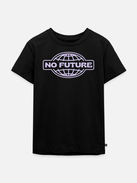 NO FUTURE - Kinder Premium Bio T-Shirt - Schwarz