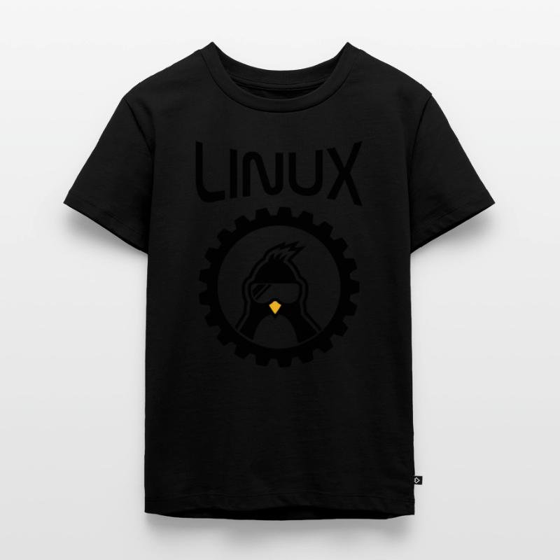 roue linux T-shirt Premium bio Enfant