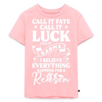 Méditation spirituelle Spirituelle - T-shirt Premium bio Enfant - rose - Devant - AI Model Kid Female (0cm)