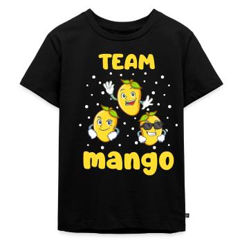 mangue - T-shirt Premium bio Enfant - noir - Devant - Mikhail (115cm)
