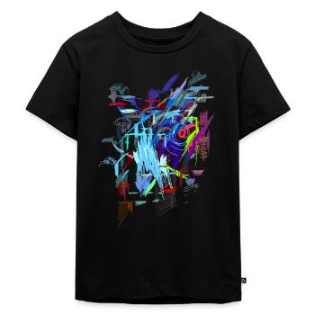 art - T-shirt Premium bio Enfant - noir - Devant - Mikhail (115cm)