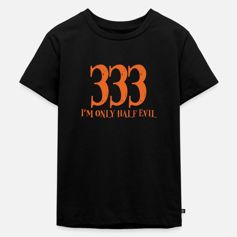 Devil - Kids Premium Organic T-Shirt - black
