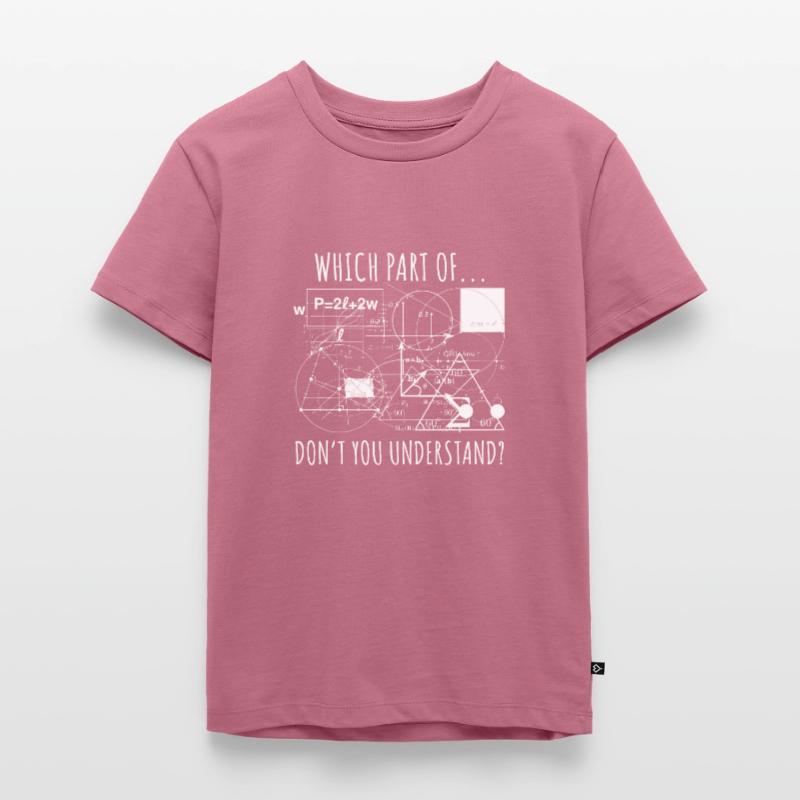 Physics Mechanical Engineering Complex Formulas Nerd Kids Premium Organic T-Shirt